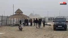 मुलायम सिंह यादव स्मृति सेवा संस्थान के शिविर को लेकर विवाद, माघ मेला प्रशासन ने भेजा नोटिस