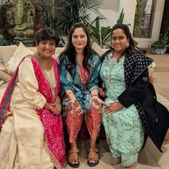 सलमान खान की बहनें हुईं सजधज कर तैयार, मां ने भी लगाई हाथों में मेहंदी, देखें इनसाइड फोटोज