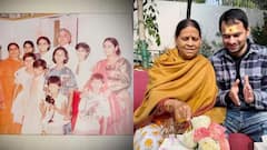 Tej Pratap Yadav Visits Rabri Devi’s Residence After 6 Months On Her Birthday, Cuts Cake