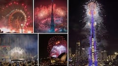 भारतासह जगभरात 2026 ची उत्साहात सुरुवात; जम्मू आणि काश्मीरमध्ये बर्फवृष्टीत आनंदोत्सव; चीन, जपान आणि सिंगापूरमध्ये आतषबाजी, ऑस्ट्रेलियामध्ये नदीकाठावर लाखो लोक जमले