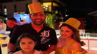 ms dhoni new year celebration in thailand with jiwa and wife sakshi 