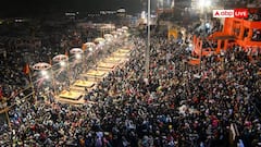 यूपी में नए साल की आस्था से शुरुआत, काशी-मथुरा और अयोध्या में उमड़ा श्रद्धालुओं का सैलाब