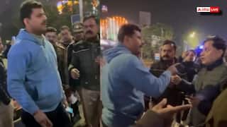 Video: नए साल की रात लखनऊ में बवाल, नशे में धुत दरोगा ने बैरिकेडिंग पर चढ़ाई कार, DCP से भी भिड़ा
