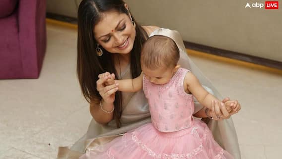 दृष्टि धामी ने जन्म के 14 महीने बाद दिखाया बेटी का चेहरा, लीला की क्यूटनेस पर फिदा हुए फैंस