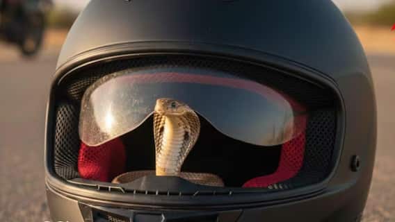 Maharashtra: घर के अंदर रखे हेलमेट में घुसकर बैठ गया कोबरा, सांप देखकर चीख उठी लड़की, वीडियो वायरल