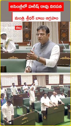 Minister Sridhar Babu Angry on MLA Harish Rao