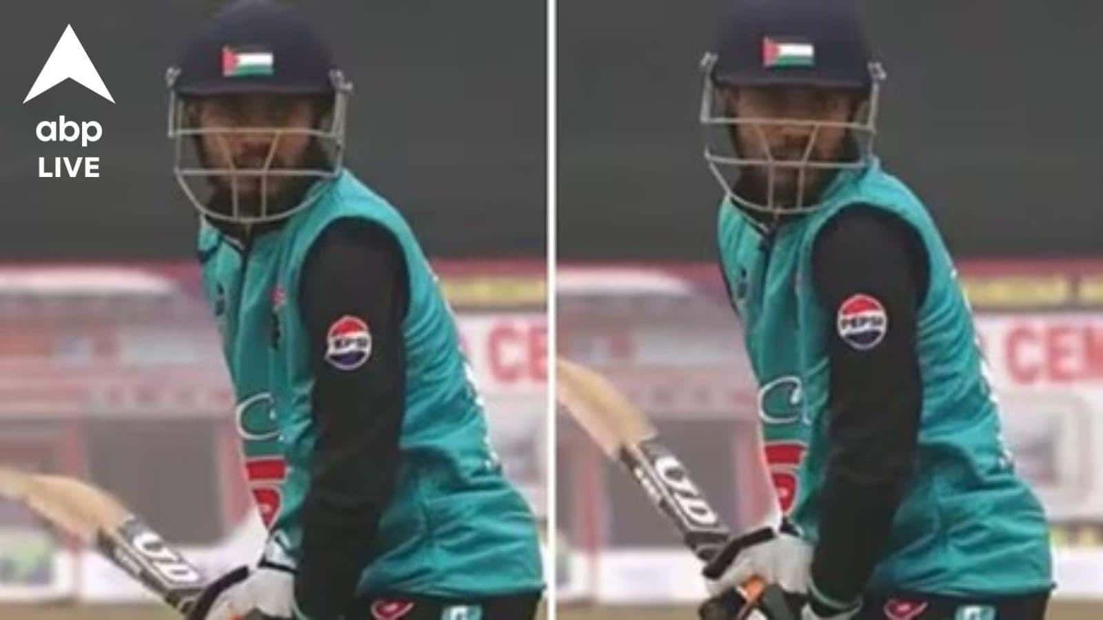 Palestine: হেলমেটে প্যালেস্তাইনের পতাকা! জম্মু-কাশ্মীরের ক্রিকেটারকে ডেকে পাঠাল পুলিশ