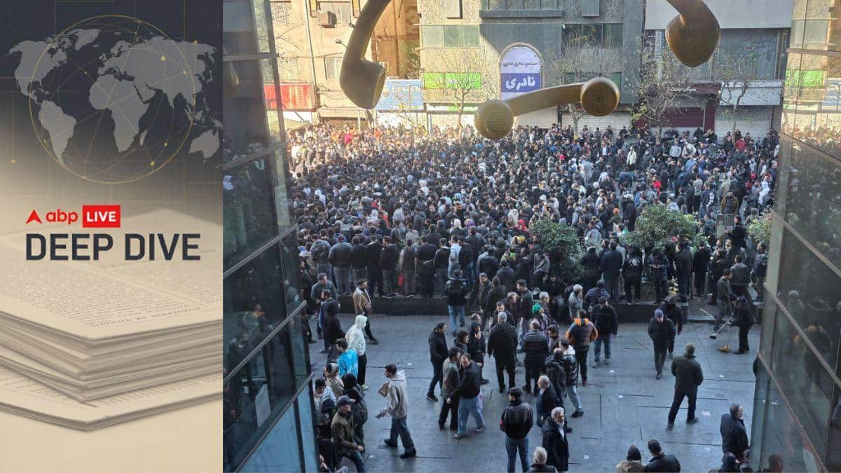 ABP Live Deep Dive | Iran Erupts As Gen-Z Protests Spread Nationwide, Trump Sends Stark Warning