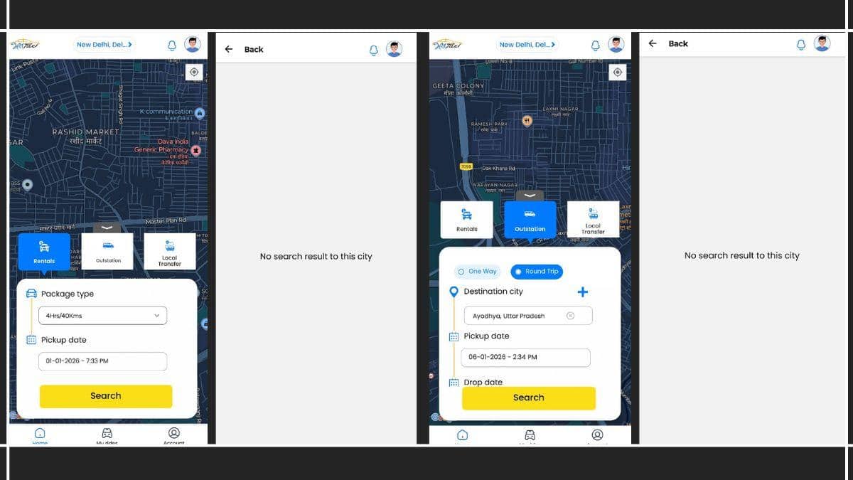Bharat Taxi App Now Live In Delhi, But It Doesn't Really Work
