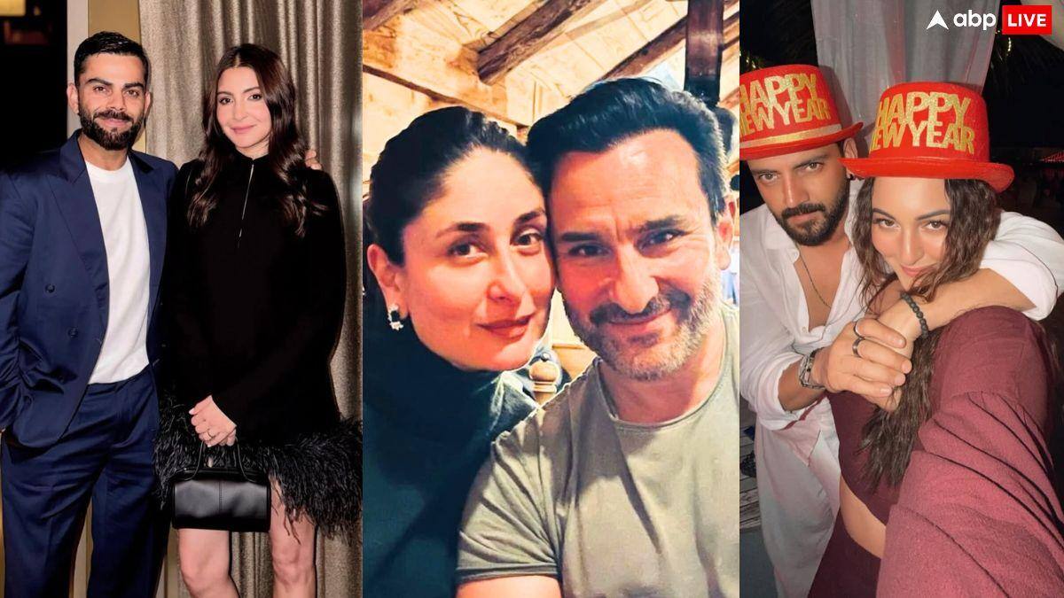 New Year 2026 Celebration: विराट-अनुष्का से सोनाक्षी-जहीर तक, बॉलीवुड सेलेब्स ने ऐसे किया नए साल का स्वागत, देखें तस्वीरें
