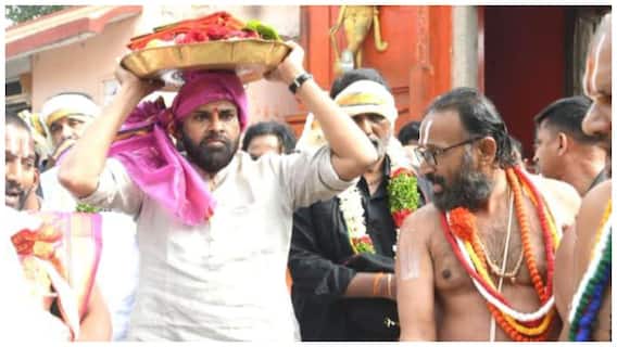 Pawan Kalyan : కొండగట్టులో పవన్ కల్యాణ్ ప్రత్యేక పూజలు! టీటీడీ నిధులతో నిర్మించే పనులకు శ్రీకారం 