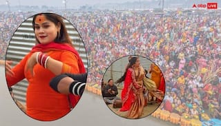 VIDEO: माघ मेले में पहली बार कल्पवास करेगा किन्नर अखाड़ा, झूमकर नाचीं किन्नर साध्वियां