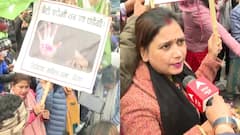 पटना: RJD की महिला नेताओं का मार्च, उत्तराखंड की मंत्री रेखा आर्या के पति के बयान के खिलाफ प्रदर्शन