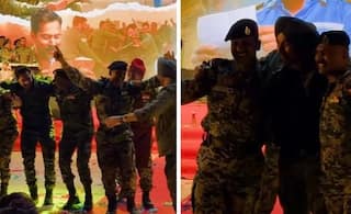 'ઘર કબ આઓગે' ગીત પર સની દેઓલ, અહાન શેટ્ટી અને વરૂણ ધવને BSFના જવાનો સાથે કર્યો ડાન્સ, વીડિયો વાયરલ