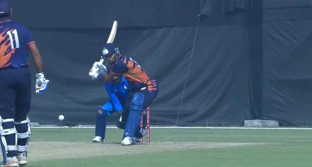 6,6,6,6,6,4: Hardik Pandya Smashes 5 Sixes In One Over In VHT, Scores 133 - WATCH