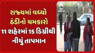 Gujarat Weather Update: રાજ્યમાં વધ્યો ઠંડીનો ચમકારો,11 શહેરમાં 15 ડિગ્રીથી નીચું તાપમાન