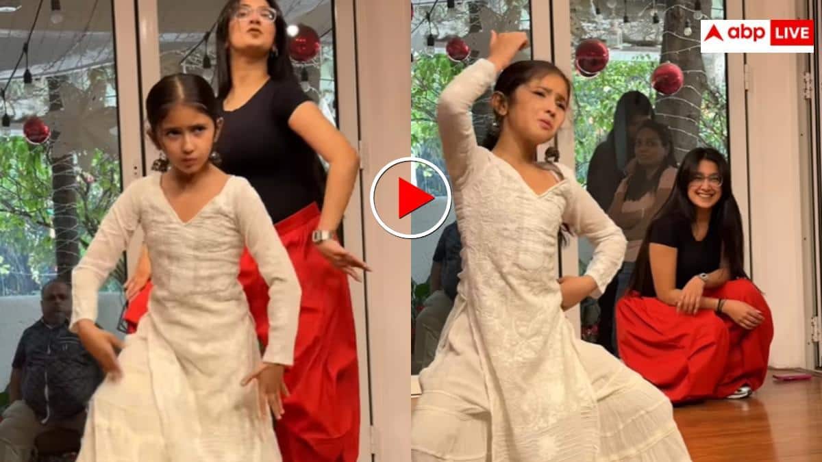 "मासूमियत और हुस्न एक साथ" पटाखा गुड्डी गाने पर छोटी बच्ची ने हसीना संग लगाए ठुमके, झूम उठा इंटरनेट