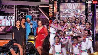 Indias Got Talent 11 Winner: 'इंडियाज गॉट टैलेंट 11' की विनर बनीं 'अमेजिंग अप्सरास',  ट्रॉफी के साथ मिली इतनी प्राइज मनी