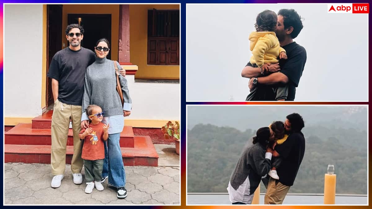 नए साल पर पहाड़ी वादियों में बेटे और पत्नी संग क्वालिटी टाइम बिता रहे विक्रांत मैसी, एक्टर ने तस्वीरें शेयर कर दिखाई झलक