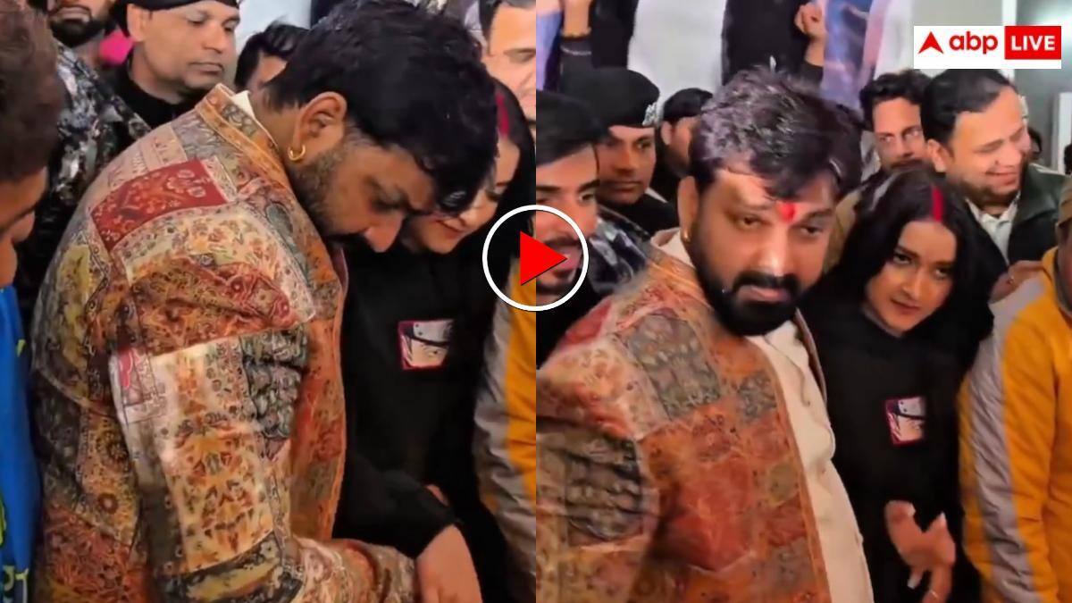 Video: बर्थडे पर केक काटते हुए नशे में दिखे पवन सिंह, मांग भरी महिला ने संभाला हाथ, यूजर्स ने पूछा, तीसरी शादी कर ली क्या