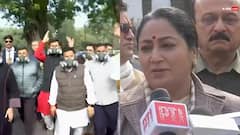 दिल्ली विधानसभा सत्र से पहले हंगामा,AAP ने किया प्रदर्शन, सीएम बोलीं- मैं यही कहना चाहूंगी कि...