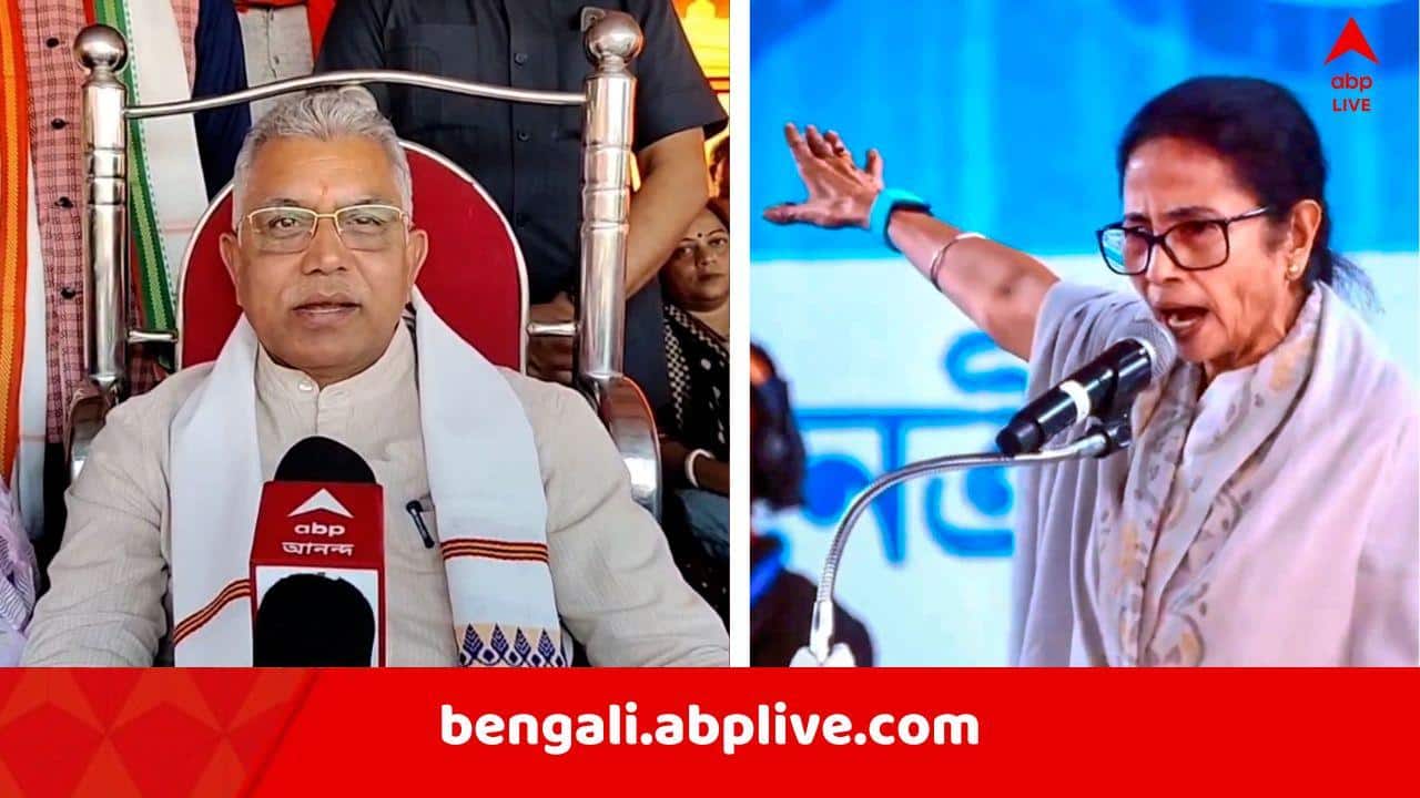Dilip On Mamata:  'কান মুলে বাড়ি পাঠিয়ে দিয়েছে..' ! কামব্যাক সভাতে পুরনো ফর্মে দিলীপ, তীব্র আক্রমণ মমতাকে