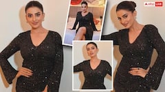 Akshara Pics: બ્લેક બૉડીકૉન ડ્રેસમાં અક્ષરા સિંહે વર્તાવ્યો કહેર, અદાઓ પર ફેન્સ થયા ફિદા