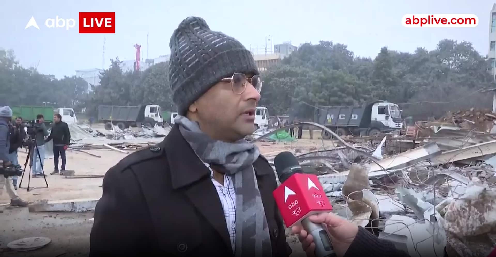 Delhi News: MCD Removes Encroachment Near Faiz-e-Ilahi Mosque After Stone Pelting, Area Secured