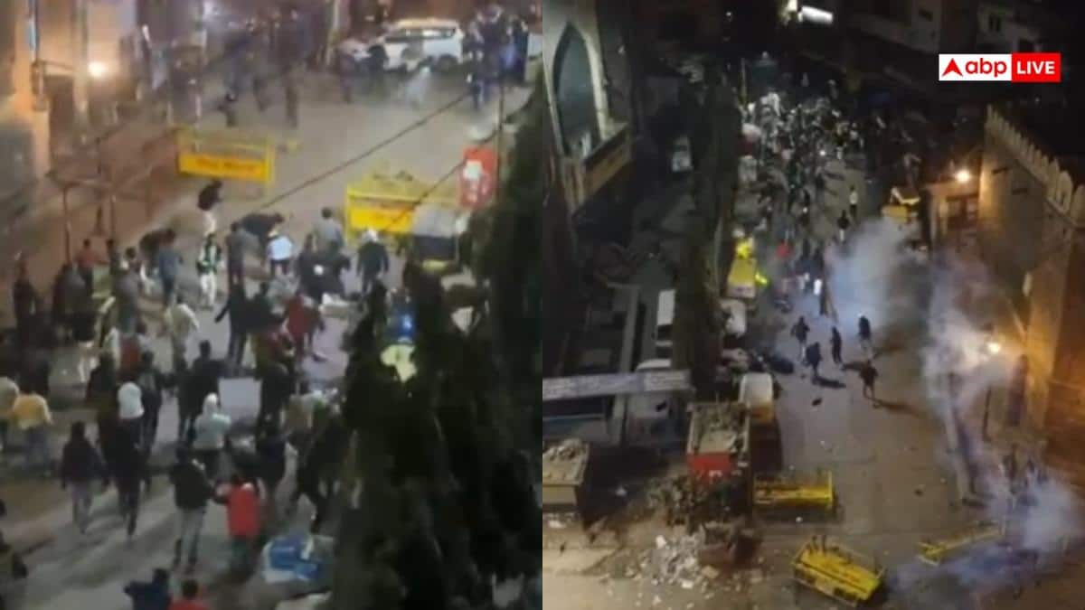 दिल्ली में भारी बवाल, फैज-ए-इलाही दरगाह के पास बुलडोजर एक्शन, पुलिस पर पत्थरबाजी, छोड़े गए आंसू गैस के गोले