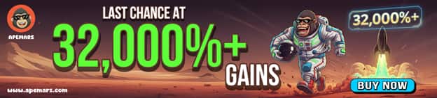 7 Best 1000x Meme Coins Ready To Explode In 2026: Grab APEMARS Presale Stage 1 Before It Takes Off