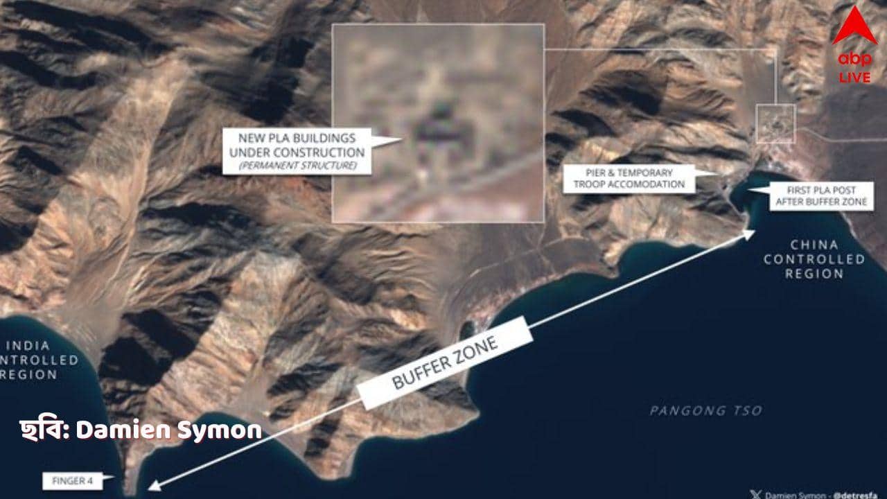 India China Border Tension: লাদাখে প্যাংগং হ্রদের কাছে পাকা নির্মাণ চিনের, স্যাটেলাইট ইমেজে উদ্বেগজনক ছবি ধরা পড়ল