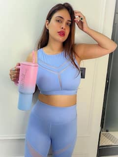 Actress Neha Malik: જિમ લૂકમાં નેહા મલિકે આપ્યા કાતિલ પોઝ, તસવીરો વાયરલ