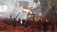 Tear Gas Fired, Bulldozers Roll As Overnight Demolition Near Dargah Sparks Tension In Old Delhi