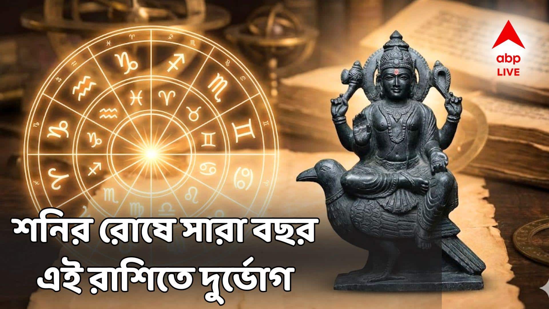 Shani Gochar: সারা বছর শনির চ্যালেঞ্জ, জীবন যেন নরক! কবে কাটবে এই দু:সময়? এ বছর কোন কোন রাশিতে রুষ্ট বড়ঠাকুর?