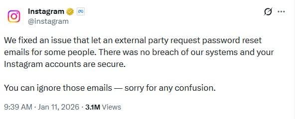 Instagram Data Leak Alert: ਇੰਸਟਾਗ੍ਰਾਮ ਯੂਜ਼ਰਸ ਦੇਣ ਧਿਆਨ! 1.75 ਕਰੋੜ ਯੂਜ਼ਰਾਂ ਦੇ ਡਾਟਾ ਲੀਕ ਨਾਲ ਮੱਚਿਆ ਹੜਕੰਪ, ਸੁਰੱਖਿਅਤ ਰਹਿਣ ਲਈ ਅਪਣਾਓ ਇਹ ਟਿੱਪਸ