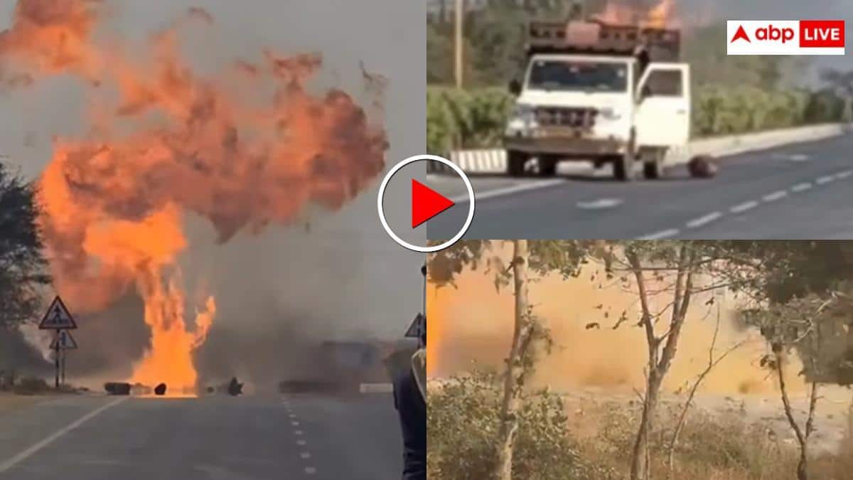 Video: एक के बाद एक बम की तरह फटे एलपीजी सिलेंडर, छत्तीसगढ़ से सामने आया खौफनाक वीडियो