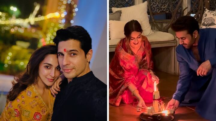 Just as the festival of Lohri brings the message of happiness and new beginnings, similarly Bollywood couples are also seen celebrating this festival with full enthusiasm. At some places there is a simple celebration with the family and at some places beautiful glimpses are seen on social media. Sticking to tradition, these star couples celebrate Lohri with love, laughter and togetherness. Let's take a look at those Bollywood couples who celebrate Lohri in a special way.