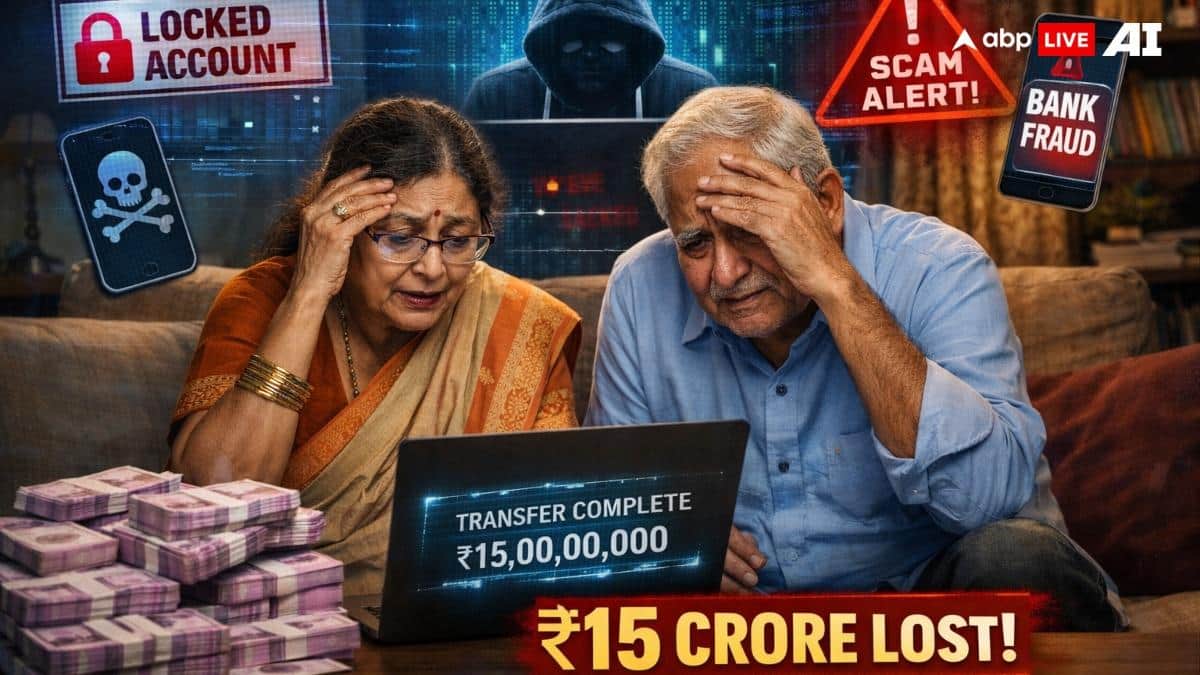 80 साल के डॉक्टर से 15 करोड़ की ठगी! 17 दिन तक रखा डिजिटल अरेस्ट, 700 बैंक अकाउंट में घुमाए गए पैसे