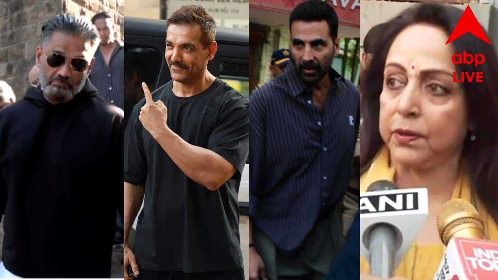 BMC Poll Celebs: অক্ষয় কুমার, জন, হেমা মালিনী, সুনীল শেট্টি.. বৃহন্মুম্বই পুরনিগমে নির্বাচনে অংশগ্রহণ করে কী বার্তা দিলেন তারকারা?