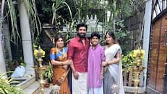 Pongal Celebration Clicks : பொங்கலை குடும்பத்துடன் கொண்டாடிய பிரபலங்கள்