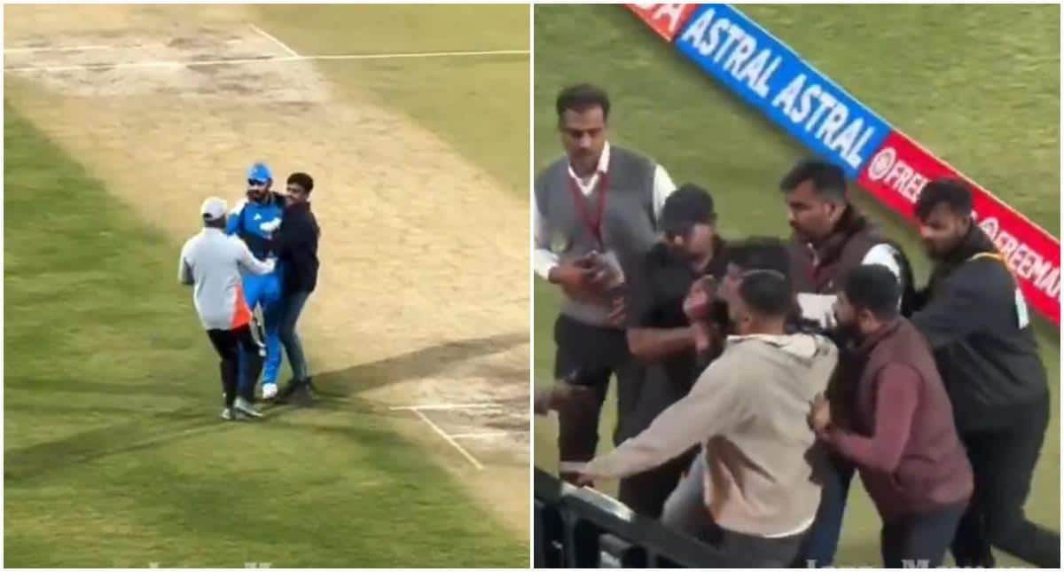 WATCH: Virat Kohli's Request Ignored As Official Slaps Fan During Security Breach
