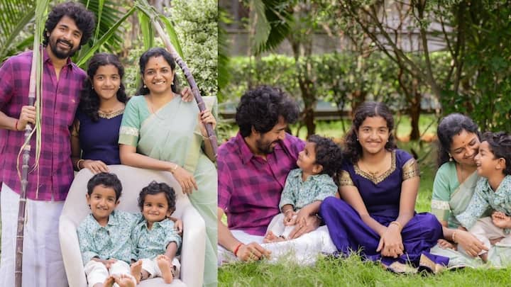 சிவகார்த்திகேயன் தனது மனைவி ஆர்த்தி மற்றும் மூன்று குழந்தைகளுடன் பொங்கலை சிறப்பாக கொண்டாடினார். கடந்த ஜனவரி 10 ஆம் தேதி வெளியான சிவகார்த்திகேயனின் பராசக்தி திரைப்படம் வசூல் ரீதியாக மிகப்பெரிய வெற்றியடைந்துள்ளது