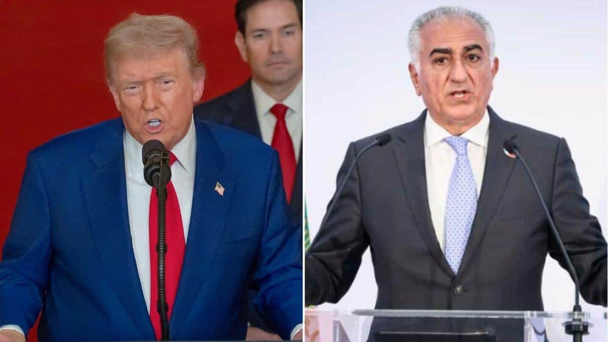 'Seems Very Nice, But...':Trump Questions Reza Pahlavi’s Support For Protestors Inside Iran
