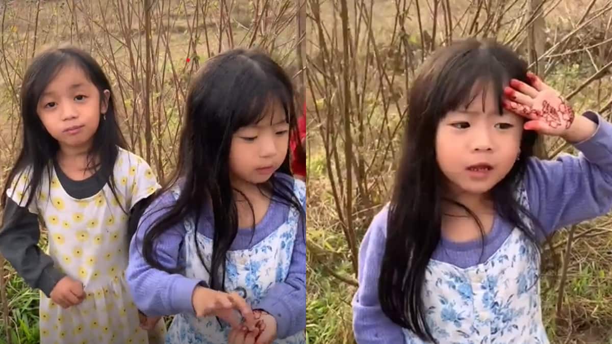 Two Tiny Girls Stumble Through Patriotic Song, Salute With Innocence — WATCH Video