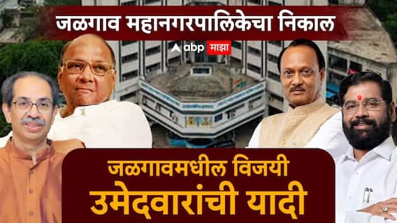 Jalgaon Election Result 2026: जळगाव महापालिकेत महायुतीचा बोलबाला? बहुतांश उमेदवार आघाडीवर, कोण ठरणार किंगमेकर? वाचा एका क्लिकवर... Jalgaon Election Result 2026: जळगाव महापालिकेत महायुतीचा बोलबाला? बहुतांश उमेदवार आघाडीवर, कोण ठरणार किंगमेकर? वाचा एका क्लिकवर...
