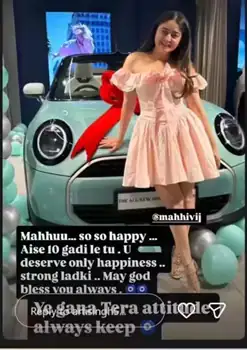 माही विज ने जय भानुशाली संग तलाक के बाद पूरा किया अपना बड़ा सपना, खुद को गिफ्ट की ये खास चीज