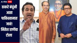 ठाकरे बंधूंनी इस्लामाबादचे विमान पकडून पाकिस्तानात जावं, मुंबई पालिकेतील विजयानंतर नितेश राणेंचा खोचक टोला