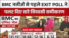 Maharashtra BMC Municipal Election Poll Results : नतीजों से पहले EXIT POLL के नतीजों ने चौंकाया