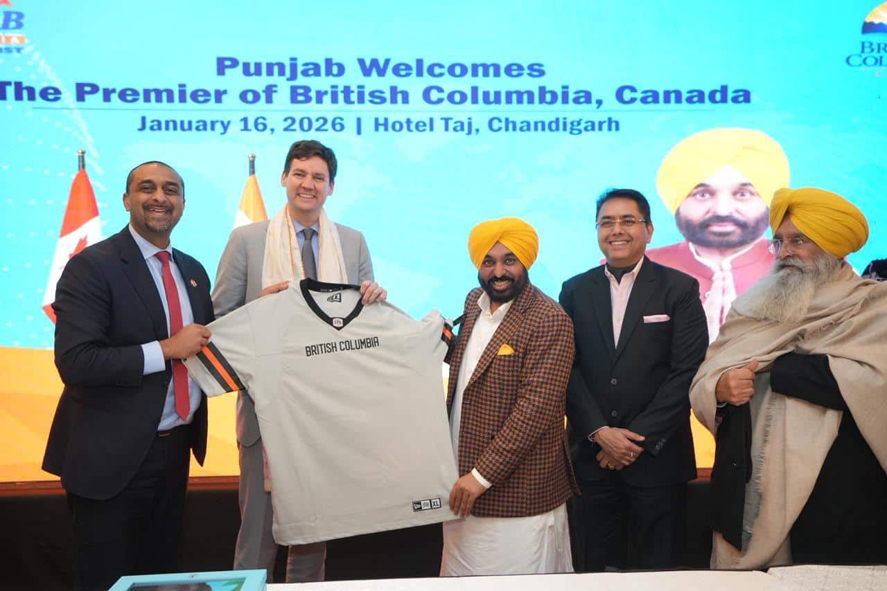 Punjab CM Bhagwant Mann Pushes For Stronger Trade, Investment Ties With British Columbia