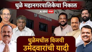 Dhule Municipal Corporation Winners List : धुळे महानगरपालिका निवडणूक निकाल विजयी उमेदवार यादी, भाजपची पुन्हा सत्ता